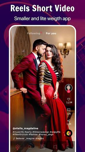 Reels short video - indian short video maker screenshot 2