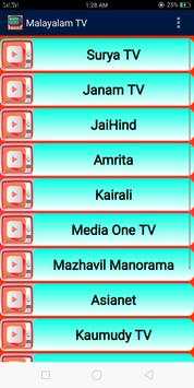 Malayalam TV Channels स्क्रीनशॉट 3