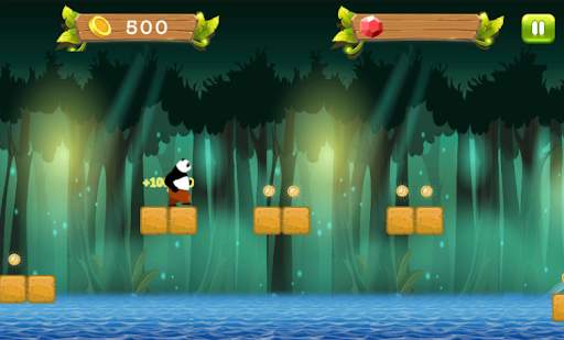 Forest Panda Run screenshot 2