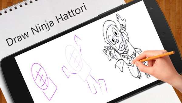 Learn To Draw Ninja Hattori screenshot 2