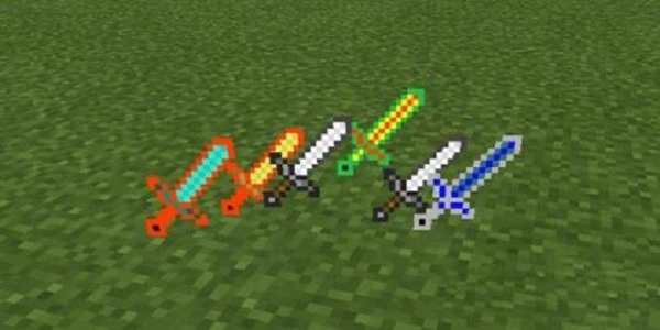More Swords Mod for MCPE screenshot 2