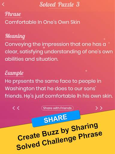 Phrase Puzzle Challenge- Proverbs, Idioms, Phrases screenshot 16