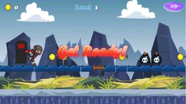 Ninja runing screenshot 4
