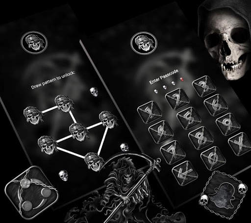 Skull Devil Launcher Theme screenshot 5