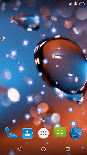 Water Drop Live Wallpaper screenshot 1