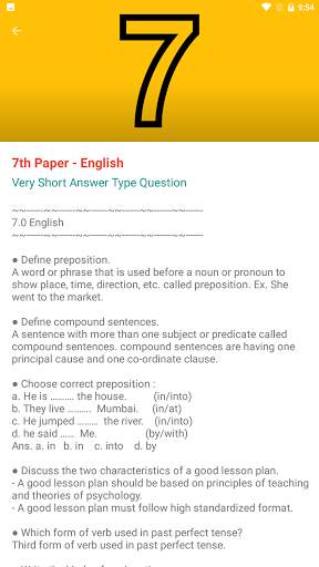 U.P. D.El.Ed. (BTC) Exam screenshot 20