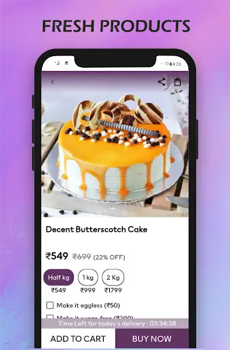 Sprinkle Cake - Order cake online screenshot 5