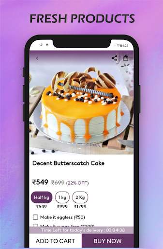 Sprinkle Cake - Order cake online screenshot 5
