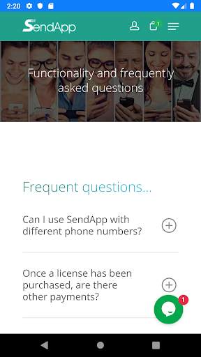 Sendapp Free screenshot 6