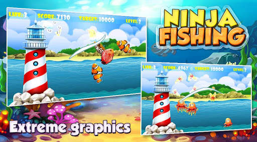 Ninja Fishing screenshot 2