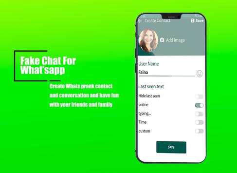 Fake Chat For Whatsapp & Fake Chat Conversation screenshot 1