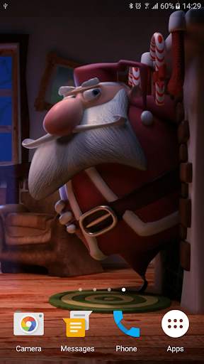 Santa Claus New Live Wallpaper screenshot 3