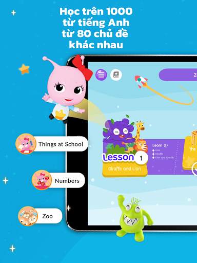 Galaxy Kids : Ứng dụng AI cho trẻ nói tiếng Anh screenshot 10