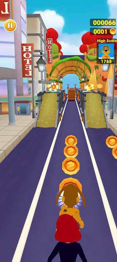 Pet Dog Subway Escape Surf screenshot 18