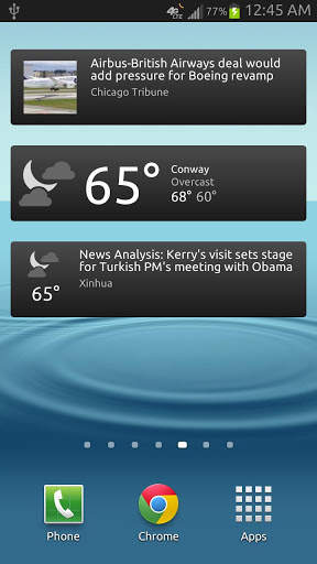 News & Weather screenshot 1