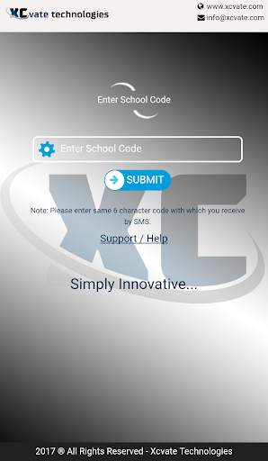 Xcvate School App screenshot 1