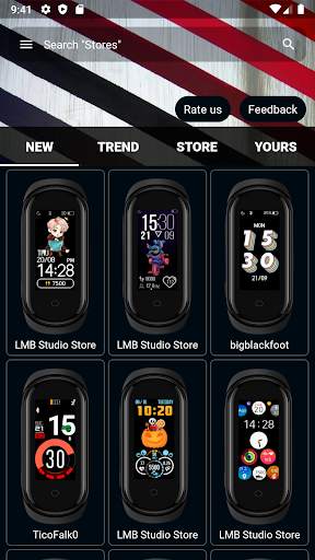 Mi Band 4 WatchFaces - Tool screenshot 1