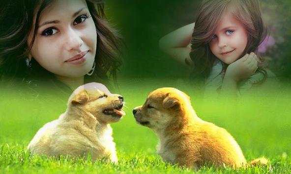 Animal Multi Photo Frame 3 تصوير الشاشة