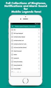 Mobile Ringtone Legend - Announcer screenshot 2