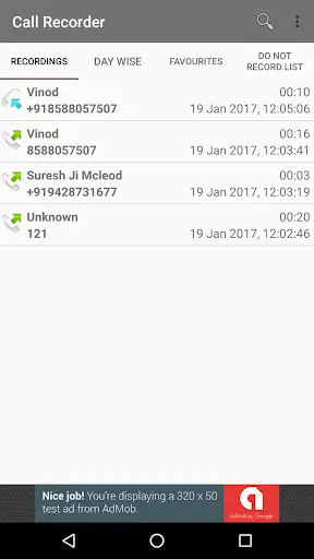 Call Recorder - Automatic screenshot 1