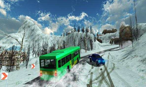 Snow Bus Offroad Hill screenshot 5
