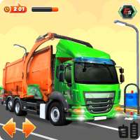 Urban Garbage Truck Driving - Waste Transporter logo