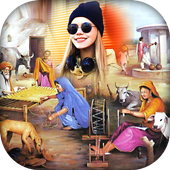 Village Photo Frame : Village Photo Editor icon