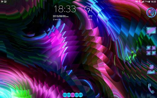 Neon Go Launcher theme screenshot 15