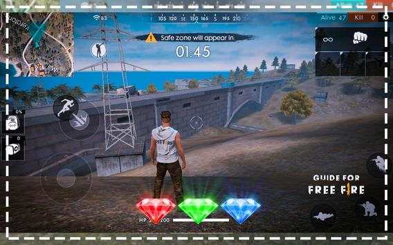 Free Guide For Free-Fire 2019 - Weapons, Diamonds screenshot 2