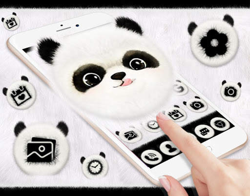 Cute Panda Launcher Theme Live HD Wallpapers screenshot 2