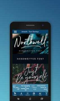 Text Art Overlay Cool Font Effect screenshot 2