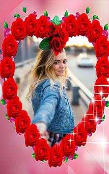 Red Rose Photo Frames & Montage screenshot 1