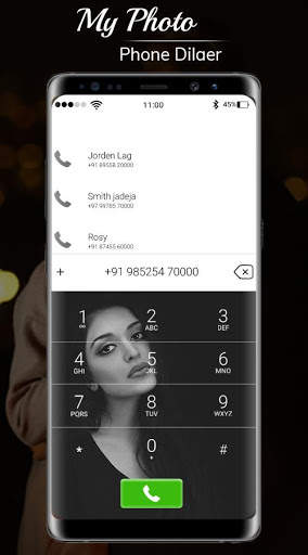 My Photo Phone Dialer : Caller screen screenshot 2