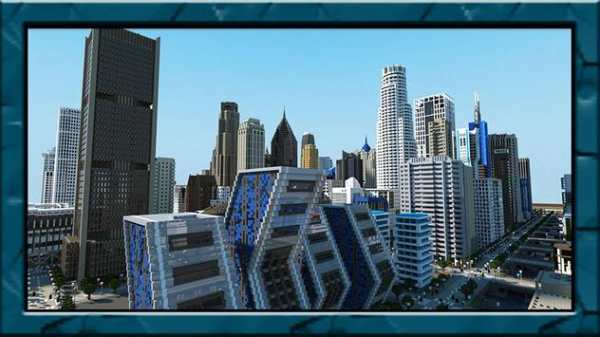 New city map for minecraft pe screenshot 2