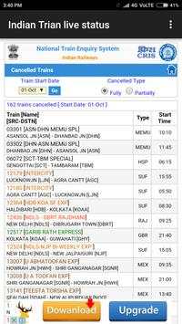 indian train live status screenshot 3