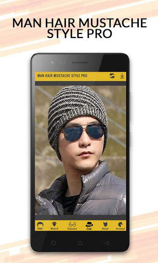 Man Hair Mustache Style Pro screenshot 7