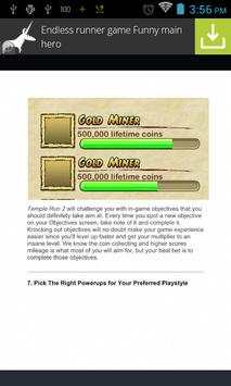 New Guide For Temple Run 2 screenshot 1