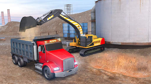 Excavator Crane Driving Sim screenshot 3