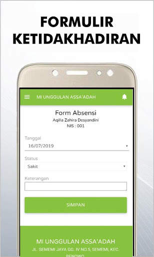 Mobile Informasi MI Assa'adah screenshot 2