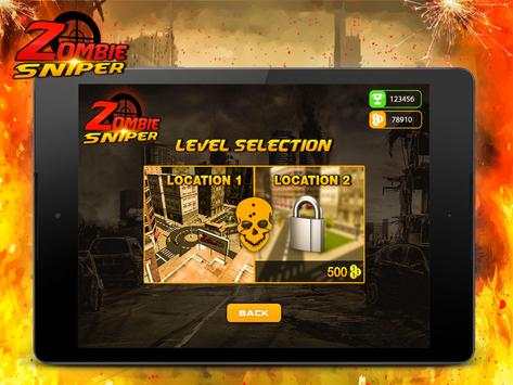 Zombie Sniper Shooter screenshot 10