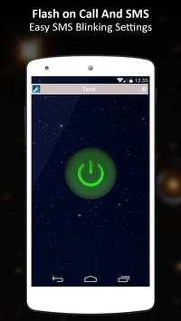 Flash alert on call and SMS: Blinking flashlight screenshot 5
