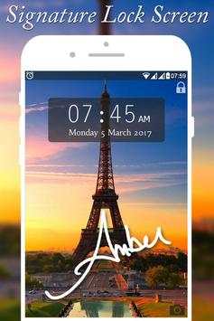 Signature Screen Lock स्क्रीनशॉट 5