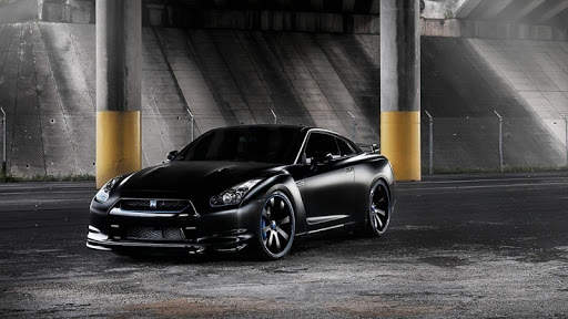 Black Nissan GTR Wallpaper screenshot 5