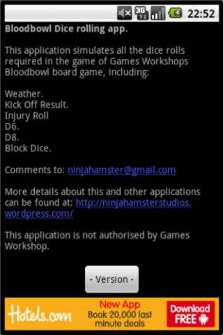 BB Dice Lite screenshot 1