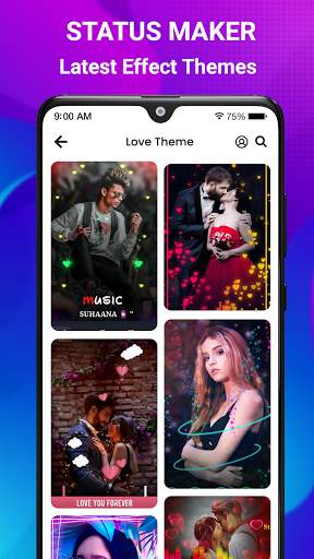 XVido Lyrical Video Status Maker - Video Maker screenshot 2