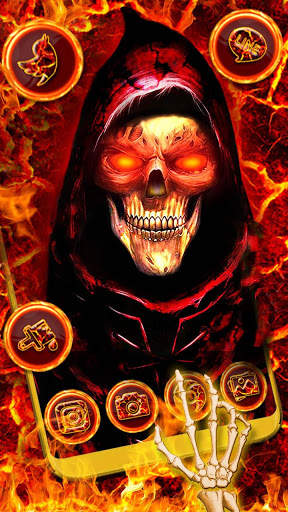 Evil, Hell, Skull Theme & Live Wallpaper screenshot 3