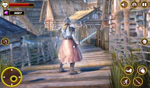 Osman Sword Warrior - Best Sword Fighting Game screenshot 4