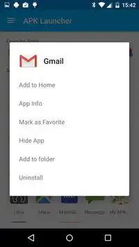 APK Launcher / Manager скриншот 3