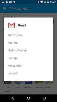 APK Launcher / Manager screenshot 3