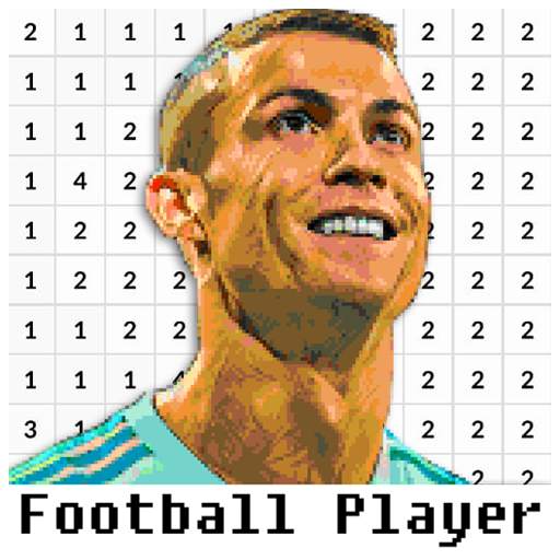 Football Player Coloring Pixel 10.0